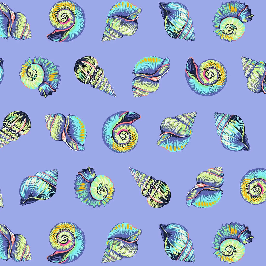 {Pre-Order April} FreeSpirit Tula Pink Floral Reef - Lil Shelly Marine