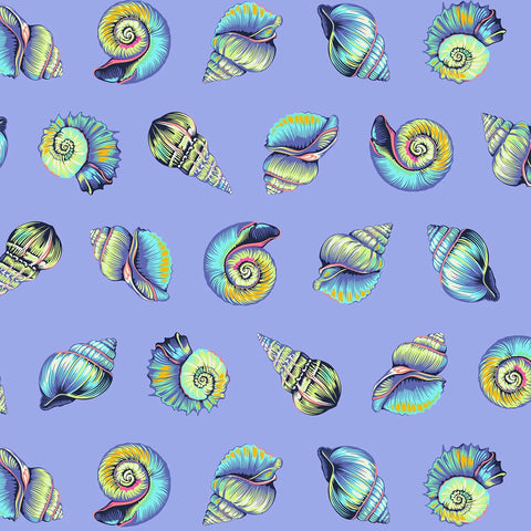 {Pre-Order April} FreeSpirit Tula Pink Floral Reef - Lil Shelly Marine