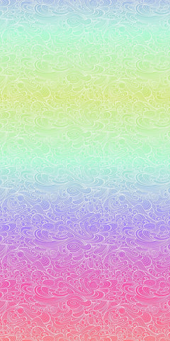 {Pre-Order April} FreeSpirit Tula Pink Floral Reef - Riptide Deep Dive