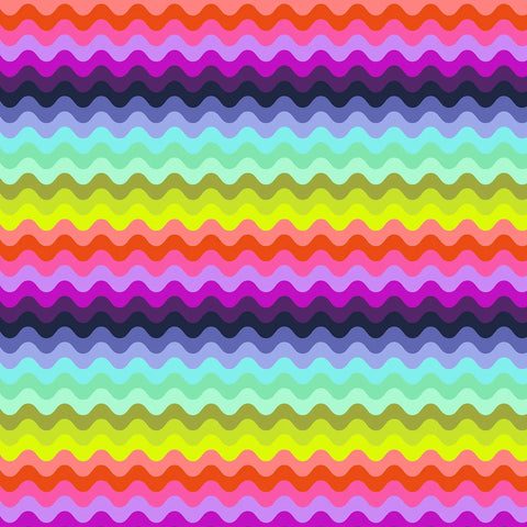 {Pre-Order April} FreeSpirit Tula Pink Floral Reef - Wave Rider Deep Dive