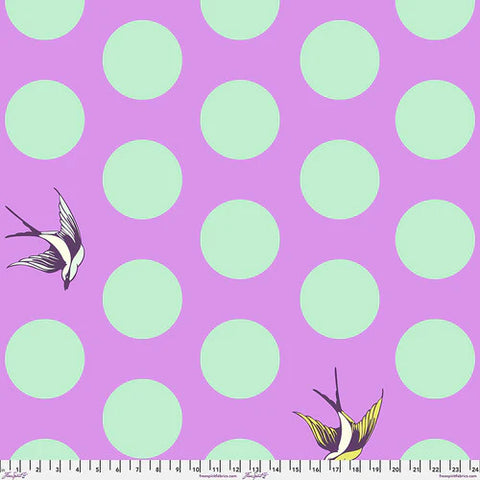 {Pre-Order April} FreeSpirit Tula Pink True Colours 2025 Backing Fabric - Free Fall Blossom 108"