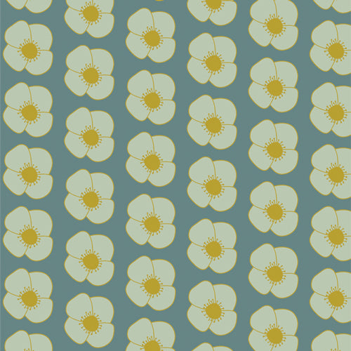 {Pre-Order Aug/Sept} Art Gallery Fabrics GeoBloom Joyful Poppies