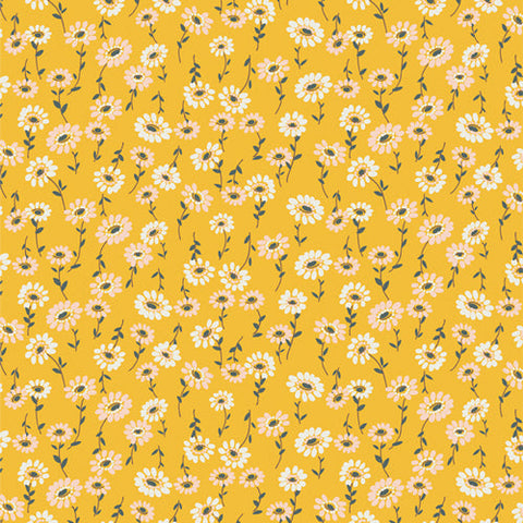 {New Arrival} Art Gallery Fabrics Shine On Off the Path Sunshine FAT QUARTER