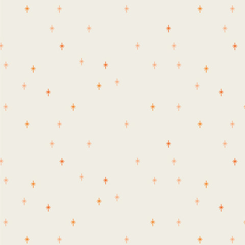 {New Arrival} Art Gallery Fabrics Sparkle Elements Tangerine Sparkle