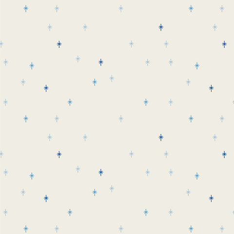 {New Arrival} Art Gallery Fabrics Sparkle Elements Cobalt Sparkle