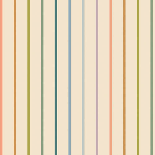 {New Arrival} Art Gallery Fabrics Slow Summer Tiny Stripe Pearl