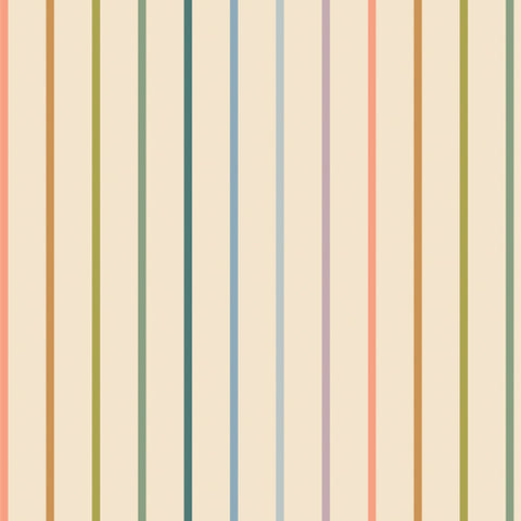 {New Arrival} Art Gallery Fabrics Slow Summer Tiny Stripe Pearl