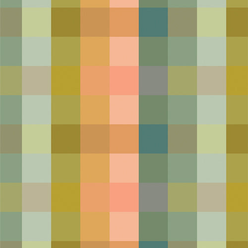 {New Arrival} Art Gallery Fabrics Slow Summer Color Blocks Matcha