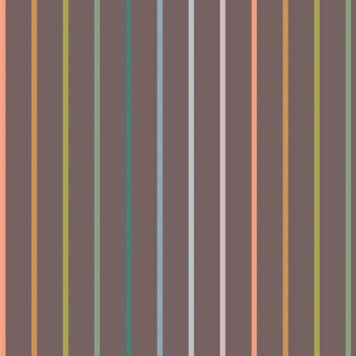 {New Arrival} Art Gallery Fabrics Slow Summer Tiny Stripe Driftwood