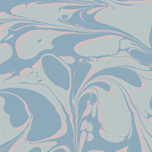{New Arrival} Art Gallery Fabrics Slow Summer Marble Glacier
