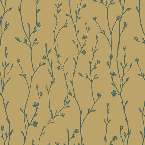 {New Arrival} Art Gallery Fabrics Spring Equinox Growing Buds Shadow