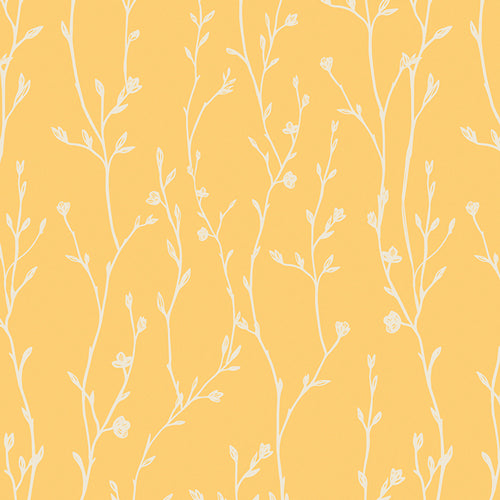 {New Arrival} Art Gallery Fabrics Spring Equinox Growing Buds Sunshine FAT QUARTER