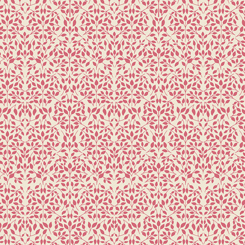 {New Arrival} Art Gallery Fabrics Spring Equinox Ornate Foliage Berry FAT QUARTER