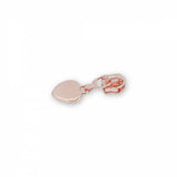 {New Arrival} Sallie Tomato Four 5 Heart Zipper Pulls Rose Gold