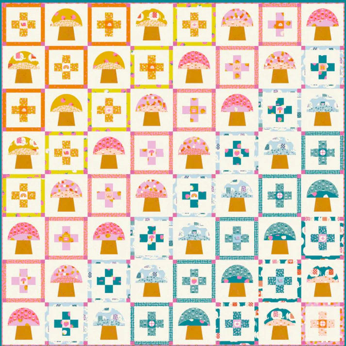 {New Arrival} Love Sew Modern Shrrom Garden Pattern