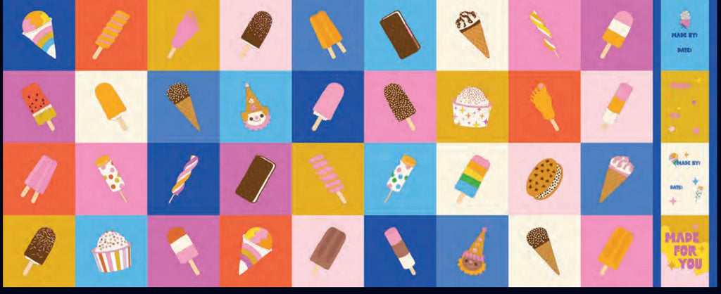 {Pre-Order January} Moda Ruby Star Society Sugar Cone 2 Ice Cream Panel
