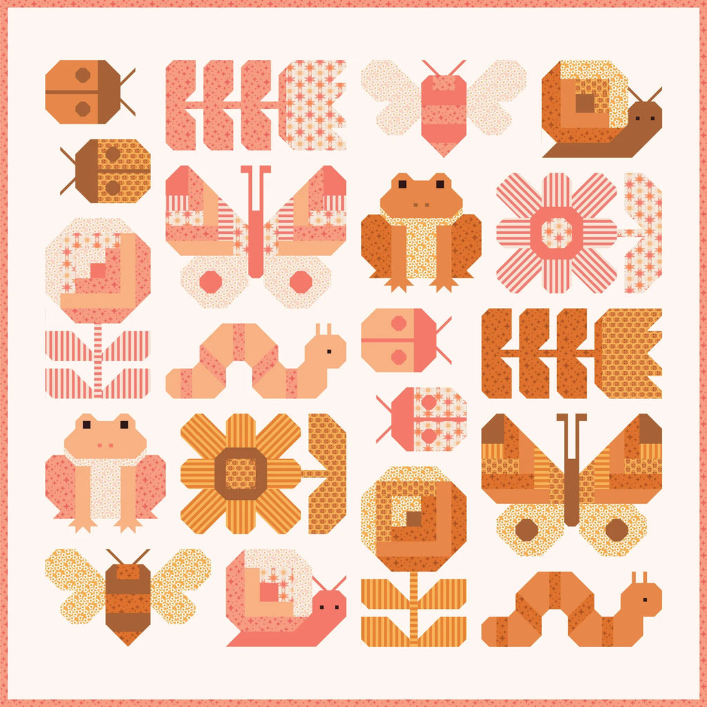 {Pre-Order December} Moda Elizabeth Hartman Paper Pattern Busy Backyard 2 Sizes