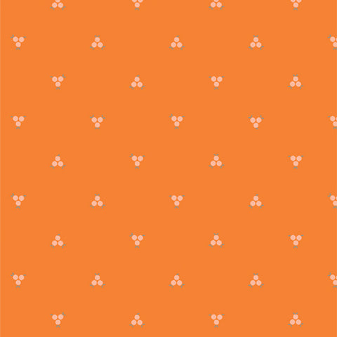 {New Arrival} Art Gallery Fabrics Tangerine Sweet Tangerines
