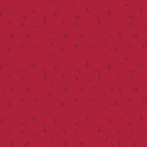 Art Gallery Fabrics The Flower Society Dainty Fleuriste Ruby FAT QUARTER