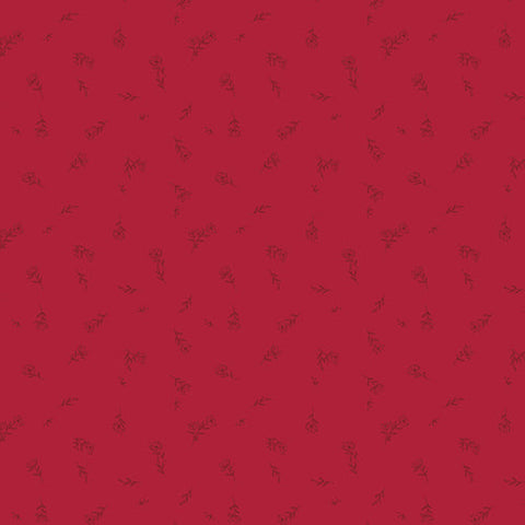 Art Gallery Fabrics The Flower Society Dainty Fleuriste Ruby FAT QUARTER