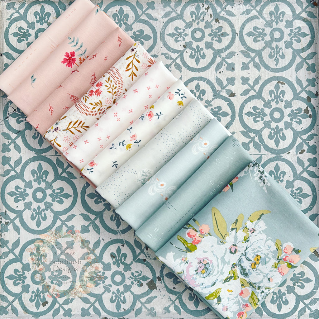{New Arrival} Art Gallery Fabrics  Curated Bundle Fat Quarter Bundles x 10 Pieces Fleuriste