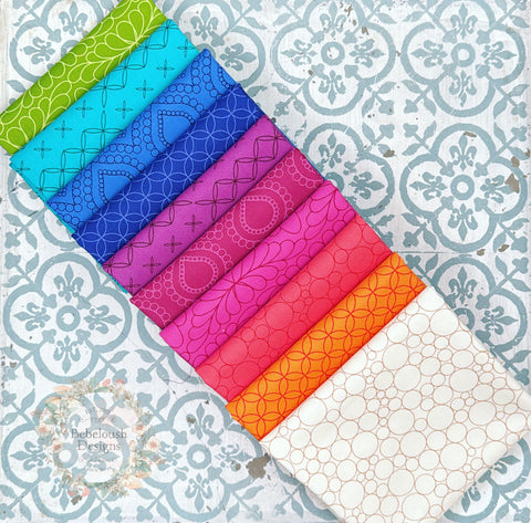 {New Arrival} Moda Rainbow Spice Fat Quarter Bundle x 10 Pieces
