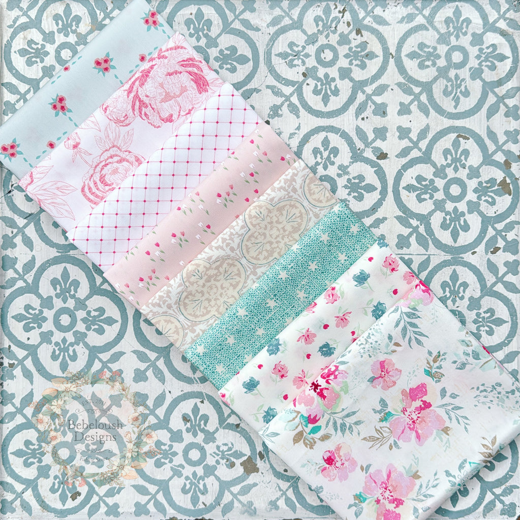 {New Arrival} Art Gallery Fabrics THE CUR8TOR - Romantica Fat Quarter Bundle x 8 Fat Quarters