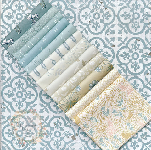 {New Arrival} Art Gallery Fabrics Curated Bundle Fat Quarter Bundles x 12 Pieces Floral Reflection