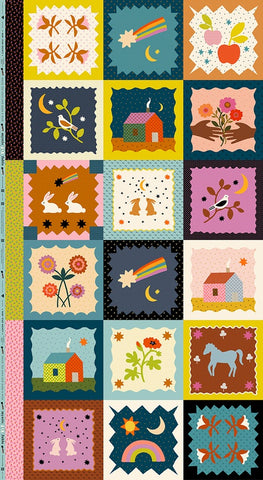 {Pre-Order March} Moda Ruby Star Society Mystic Fable Fable Panel Galaxy 205cm