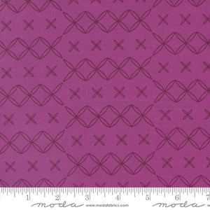 {New Arrival} Moda Saraditty Rainbow Spice Blooming Arc Aubergine