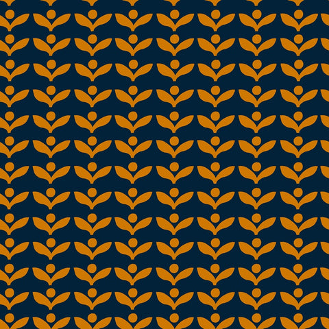 {New Arrival} Moda Ruby Star Society Sugar Maple Buds Navy