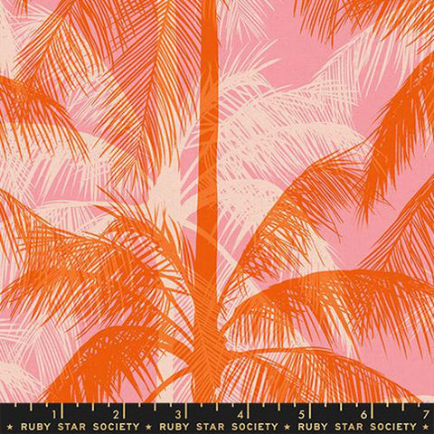 {Pre-Order April/May} Moda Ruby Star Society Poolside Too - CANVAS Poolside Palms Sorbet