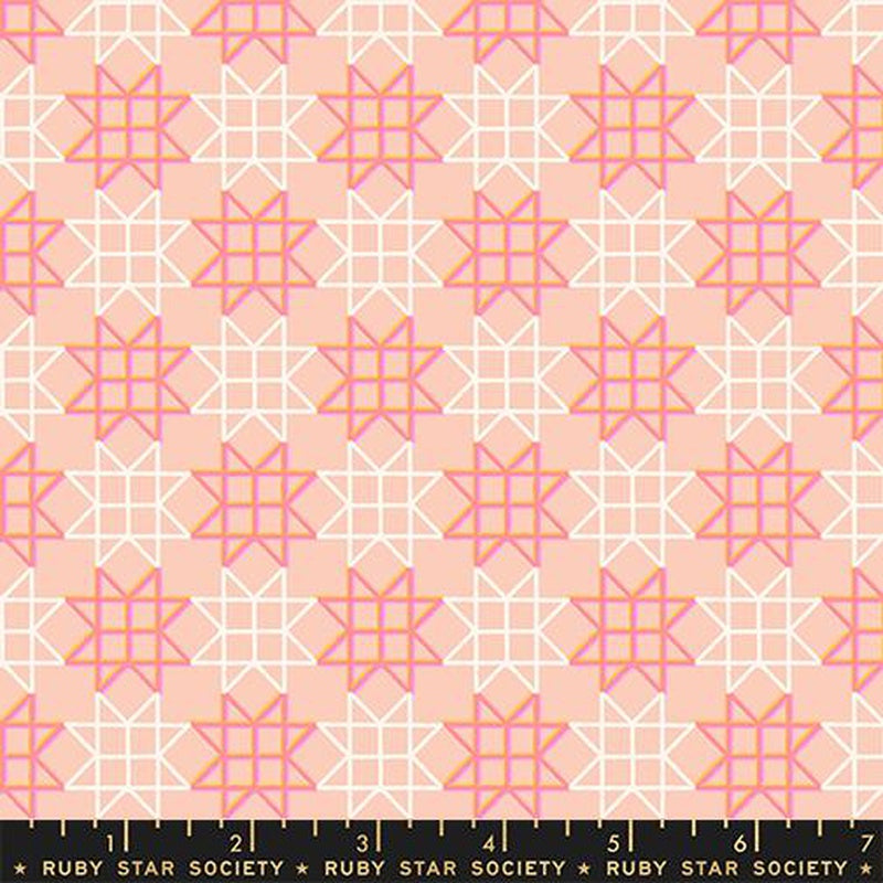 {Pre-Order Jan/Feb} Moda Ruby Star Society Paper Cuts 2 Paper Star Peach Puff