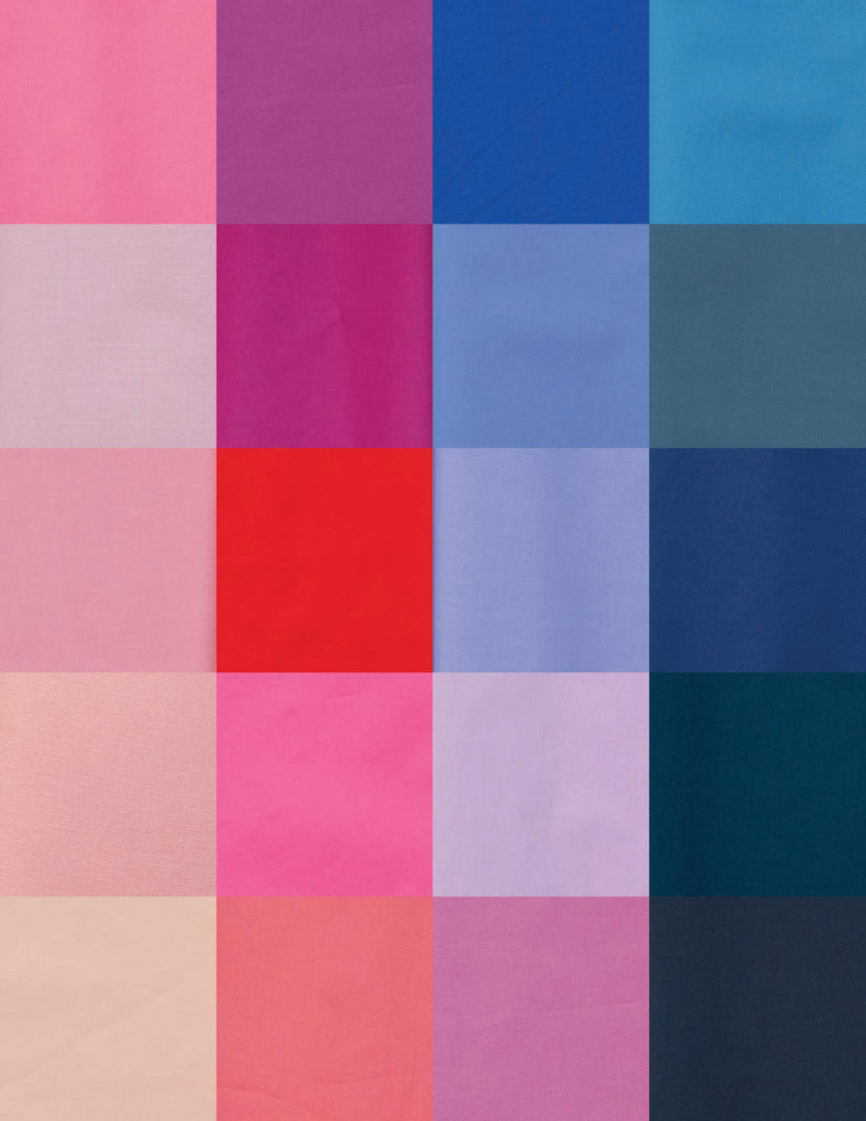 {Pre-Order November} Moda Ruby Star Society SOLIDS Quarter Bundle x 40 Pieces
