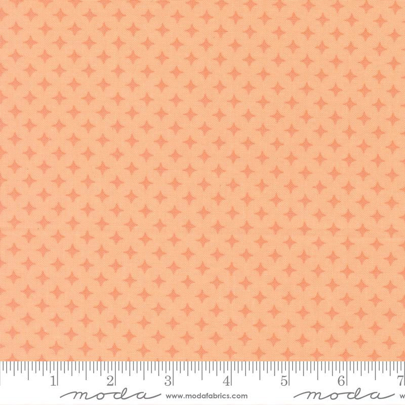 {Pre-Order May} Moda Fabrics Elizabeth Hartman Scenery Diamonds Cantaloupe