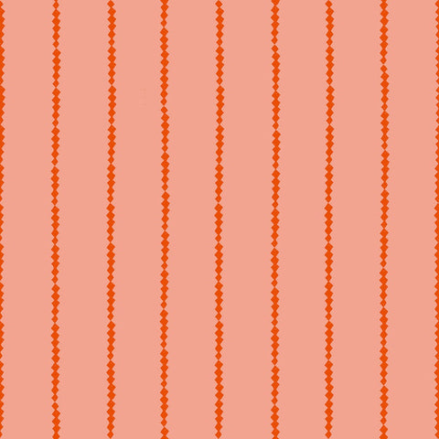 {New Arrival} Moda Ruby Star Society Sugar Maple Featherbed Stripes Melon FAT QUARTER