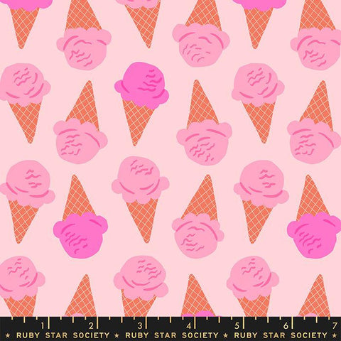{New Arrival} Moda Ruby Star Society Sugar Cone Retro Sugar Cone Cotton Candy Pink