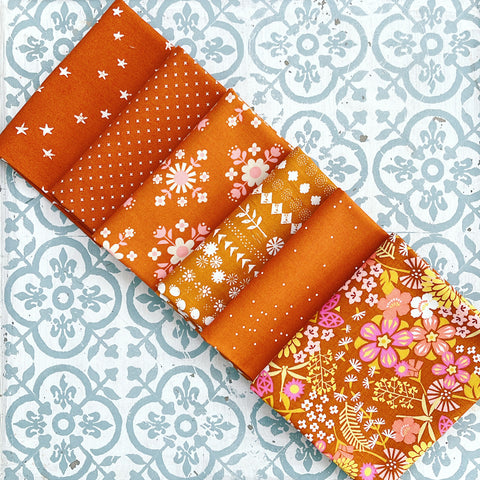 {New Arrival} Moda Ruby Star Society Sampler Curated Fat Quarter Bundle x 6 Heirloom