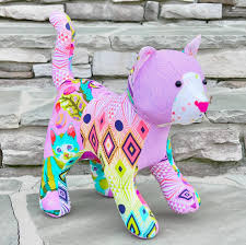 Funky Friends Factory Patch the Pussycat Pattern