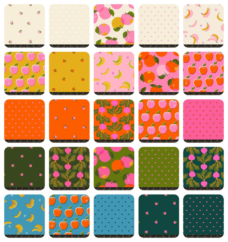 {Pre-Order March} Moda Ruby Star Society Sparkle Shopper Fat Quarter Bundle x 27 Pieces