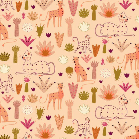 Dashwood Studios Serengeti Leopard Main in Peach