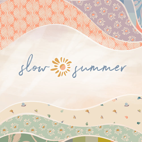 {New Arrival} Art Gallery Fabrics Slow Summer Fat Quarter Bundle x 12 Fat Quarters