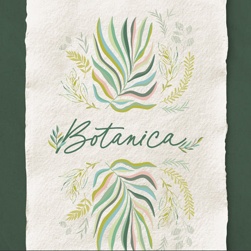 {New Arrival} Art Gallery Fabrics THE CUR8TOR - Botanica Fat Quarter Bundle x 8 Fat Quarters