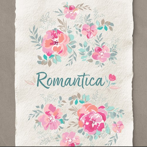 {New Arrival} Art Gallery Fabrics THE CUR8TOR - Romantica Fat Quarter Bundle x 8 Fat Quarters