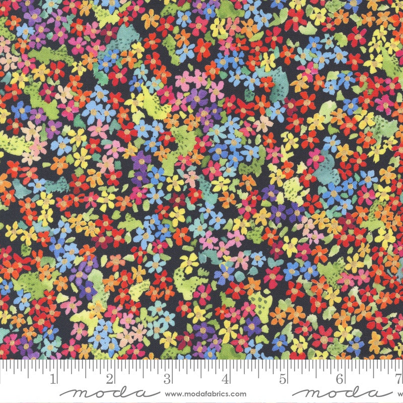 Moda Create Joy Project Eufloria Petal Fetti Onyx