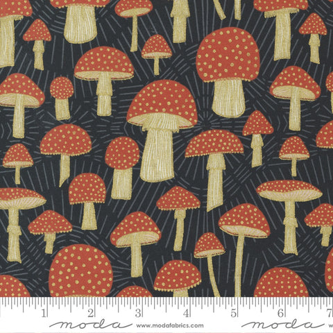 Moda Gingiber Meadowmere Toadstool Magic Night Metallic