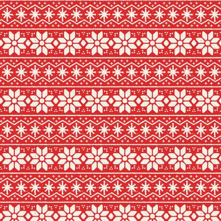 Paintbrush Studio Oh What Fun Fair Isle Red