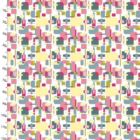 3 Wishes Whimsy Woodland Geometric White