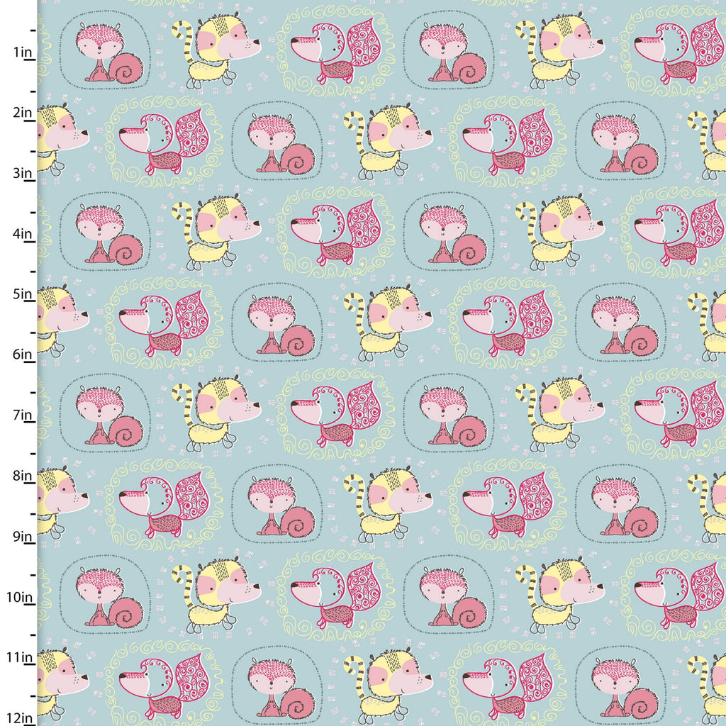 3 Wishes Whimsy Woodland Whimsy Circles Blue