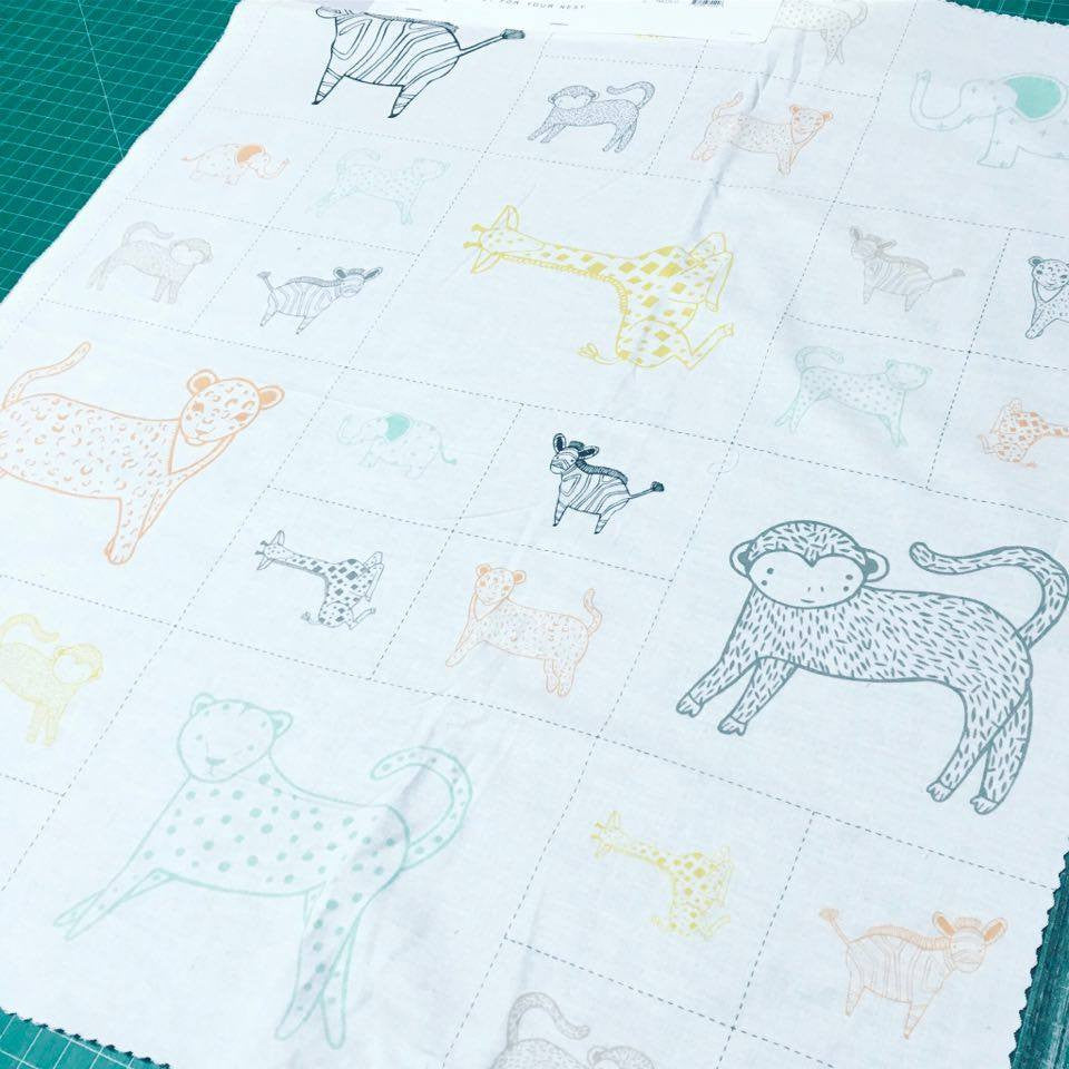 Moda Savannah Critters Galore Multi